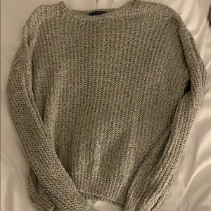 grey brandy melville sweater